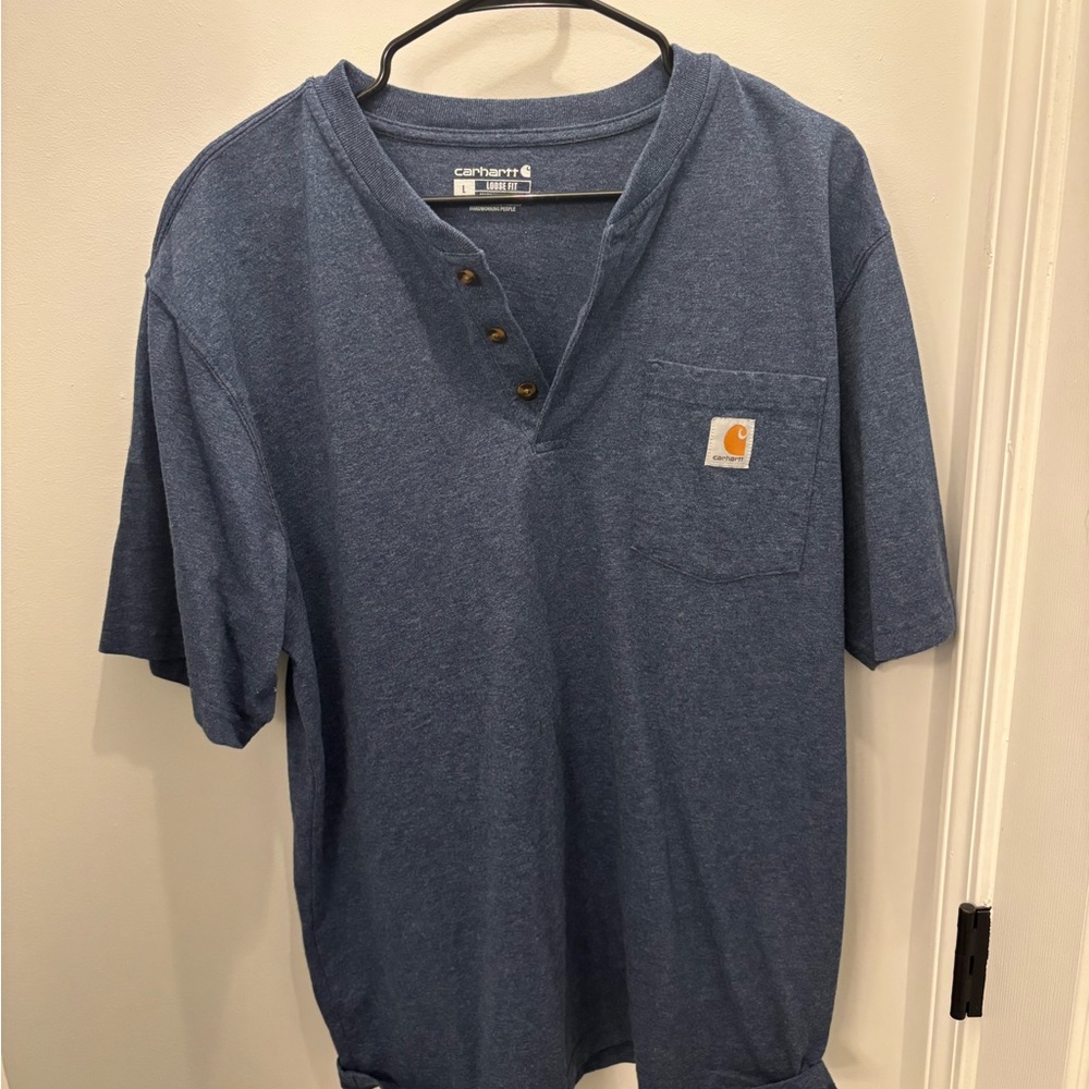 Carhartt Blue Short Sleeve Tee